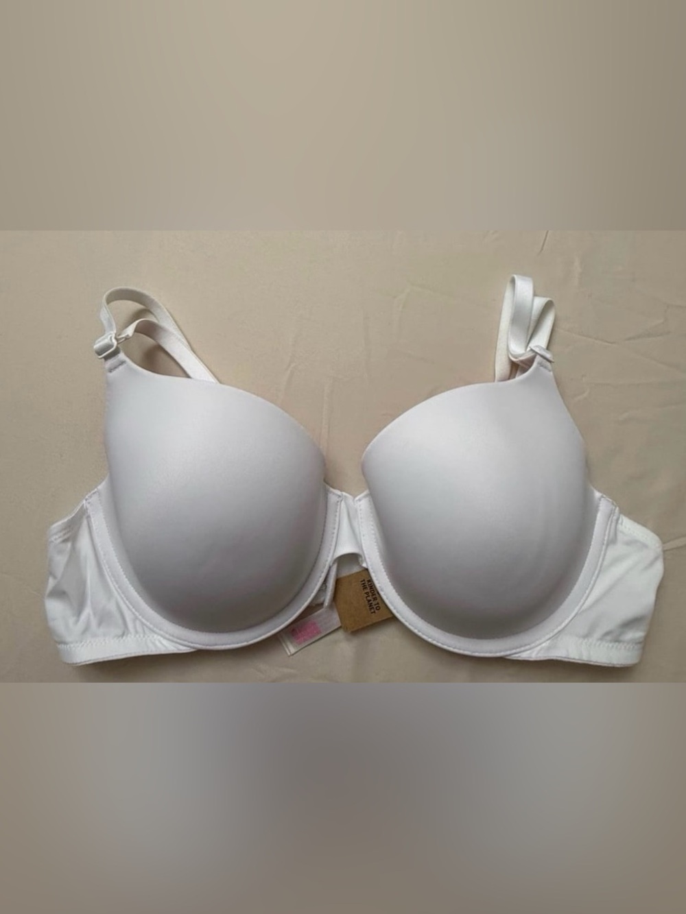 Victoria Secret PINK bra! White size 38B NWT - Picture 3 of 6